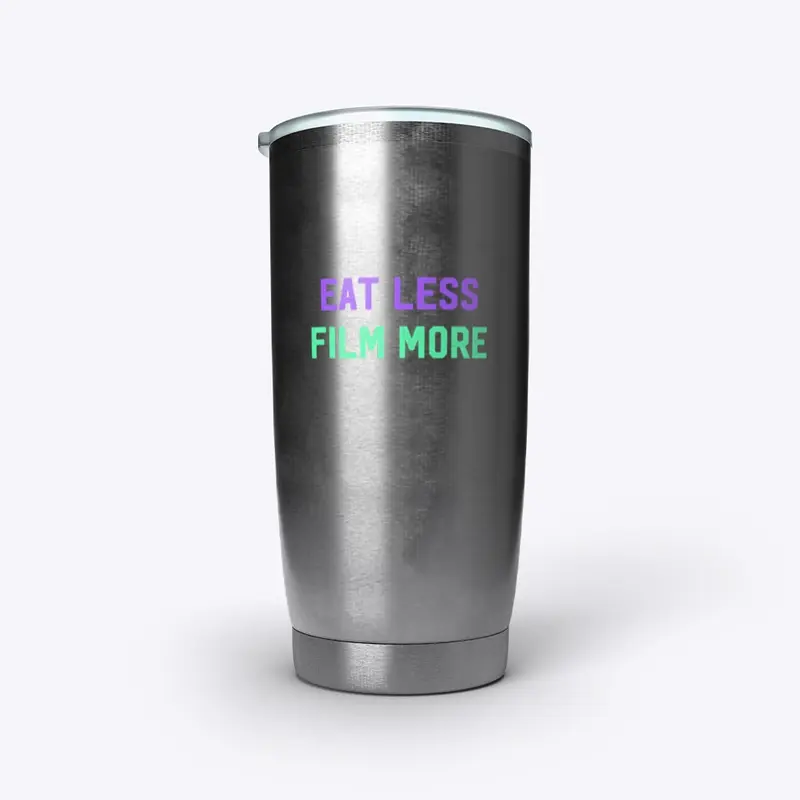 Eat Less Film More design