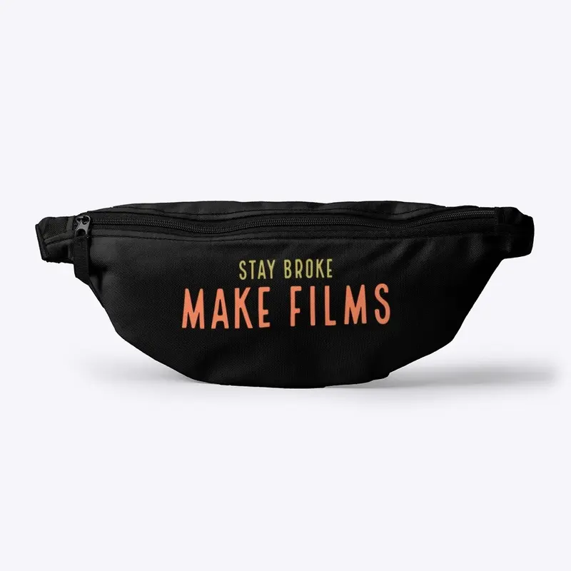 Stay Broke Make Films design