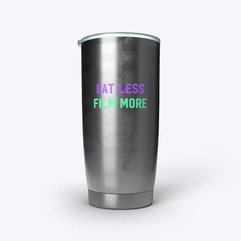 Eat Less Film More design