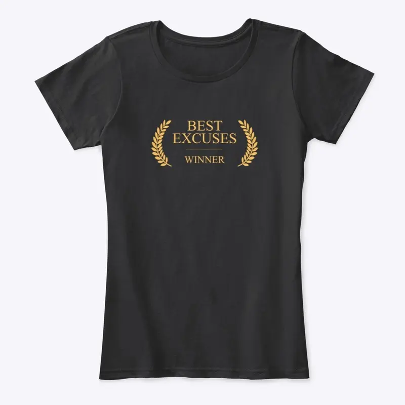 Best Excuses - Winner Design